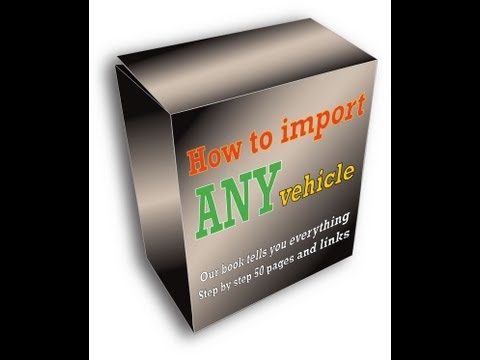 how to import a vehicle into the us