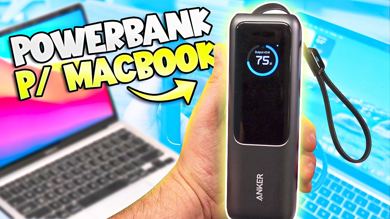 A PowerBank PERFEITA para MacBook existe! 😳