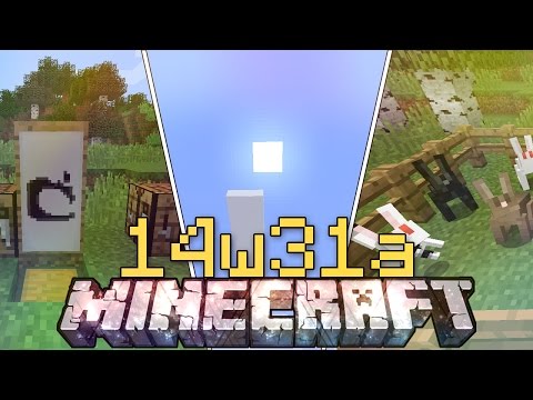 Minecraft ITA - Snapshot 14w31a: Nuovi Stendardi, Suoni ai Conigli