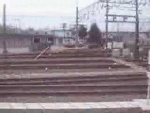小田急電鉄　相模大野車両基地（車窓）