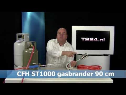 Web-Video gasbrander CFH ST1000 met Product-Review Presentator Rene Kogelman
