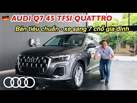 AUDI Q7 45 TFSI QUATTRO - Xám Samurai/ nội thất Đen || 3.590 Tr - 0902105599