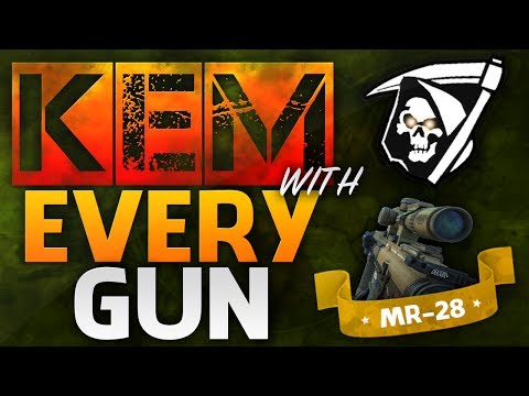 EPIC 2 MINUTE! KEM w/Everygun! - (MR28) - Call of Duty: Ghosts