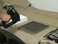 Foam Gluing with Hot Melt Spray Gun Foam Gluing with Hot Melt Spray Gun