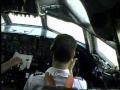 Douglas DC-8 cockpit takeoff video w/subtitles Transcontinental Airlines 1998