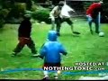 Little Girl gets Owned by Soccer Ball