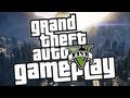 GTA 5 OFFICIAL GAMEPLAY! - YouTube