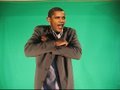 Obama jerk dancing and rejecting Bush