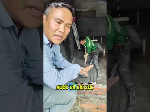 Vữa chống thấm ngược là như thế này đây ae.