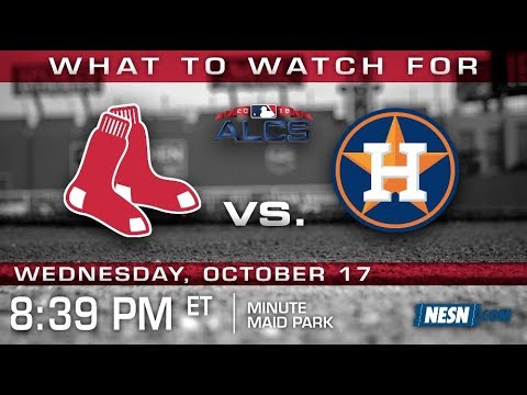 Video: Red Sox vs. Astros ALCS Game 4 Preview: Porcello vs. Morton