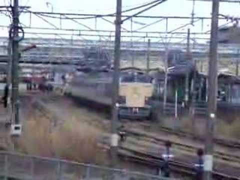 583系＆EH500@岩沼駅