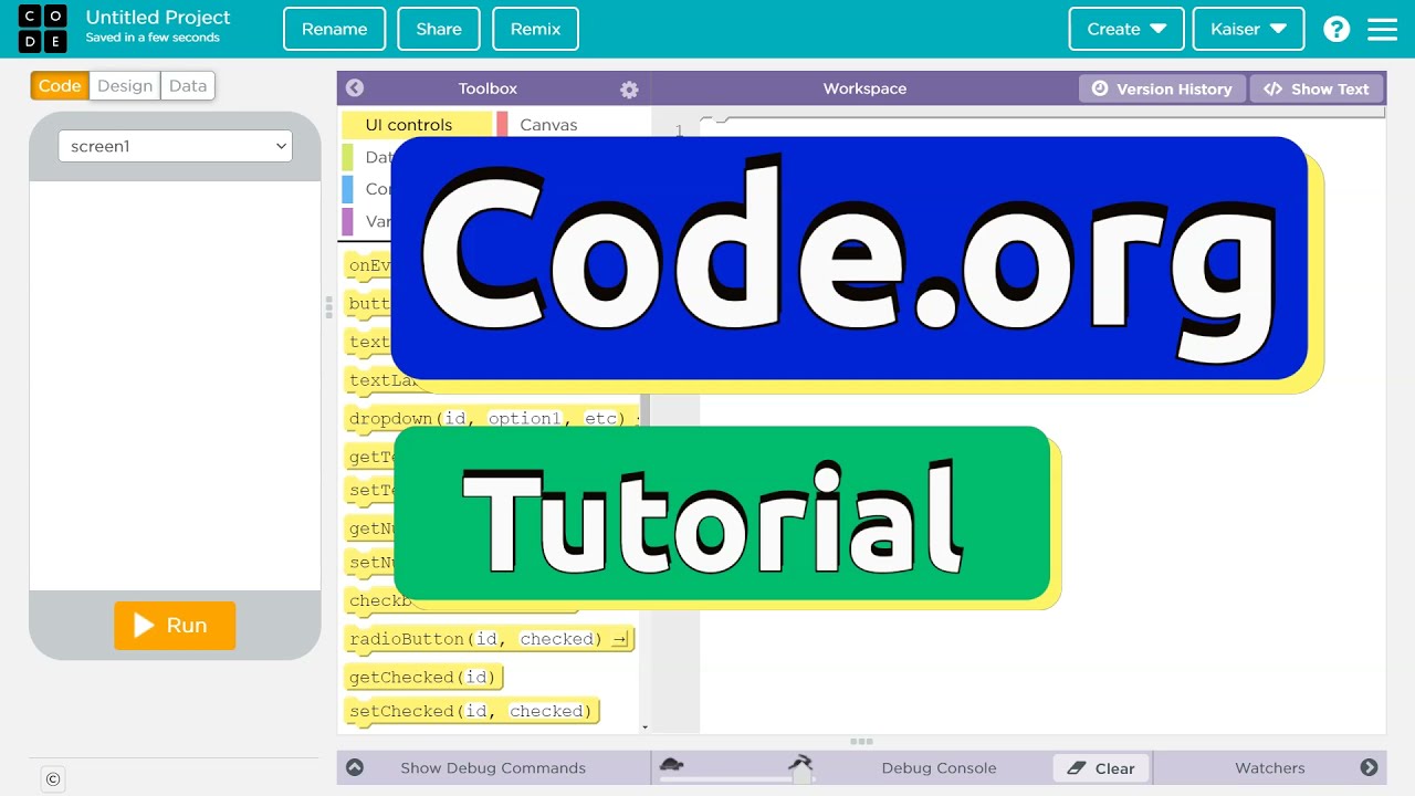 Code.org Tic Tac Toe - Build Your First Game in App Lab Even If You Have Never Coded Before