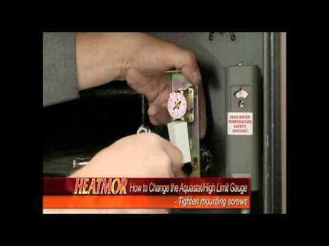 how to adjust aquastat