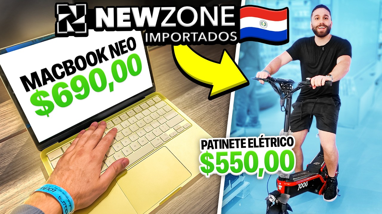A NOVA melhor loja do Paraguai? Fui na Newzone Importados!