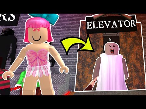 Roblox Granny Is In The Elevator Scary Elevator