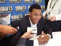 Brandon Rush Interview, NBA Draft Media Day