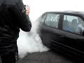 BMW burnout