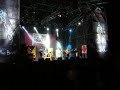 Bristish Sea Power live. Waving flags. Barcelona. PS\