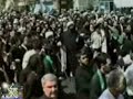 Fatemiyeh,demonstration of Grand Ayatollah Vahid ( bare foot )