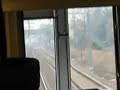 Italian Regional train.View of driving cab - Treno Regionale italiano.Vista sulla cabina di guida - 2