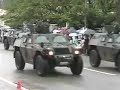 北熊本駐屯地創立記念行事での観閲行進1/2