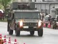 北熊本駐屯地創立記念行事での観閲行進1/2