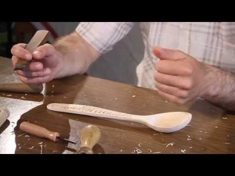 Мастер класс ложки из дерева