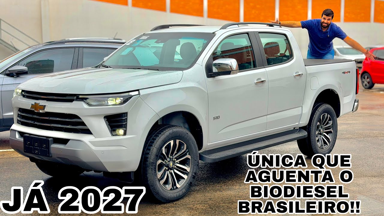 NOVA CHEVROLET S10 LTZ 2.8 TURBO DIESEL 2027 EM DETALHES | CHEGOU COM MUDANÇAS CONFIRA!
