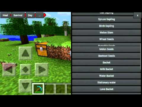 how to collect ice blocks in minecraft pe