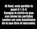 Tenis - Jorge vs. Jaime / Parte 2