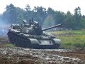 Defile of the tanks T-72M4CZ, T-55 and T-34 Defile of the tanks T-72M4CZ, T-55 and T-34