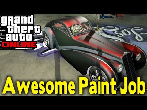 how to use pearlescent paint in gta v