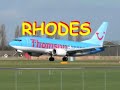 doncaster airport  uk  thomson fly photo movie  dsa