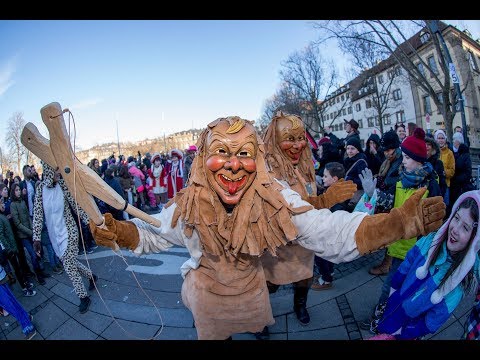 Stuttgart Faschingsumszug: Tbinger Strae bis zum Schloss