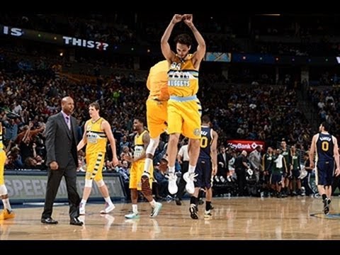 Shot - Evan Fournier gets the unbelievable flip shot to fall plus the foul. Visit nba.com/video for more highlights. About the NBA: The NBA is the premier professio...