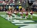 Texans Cheerleaders Endzone dance