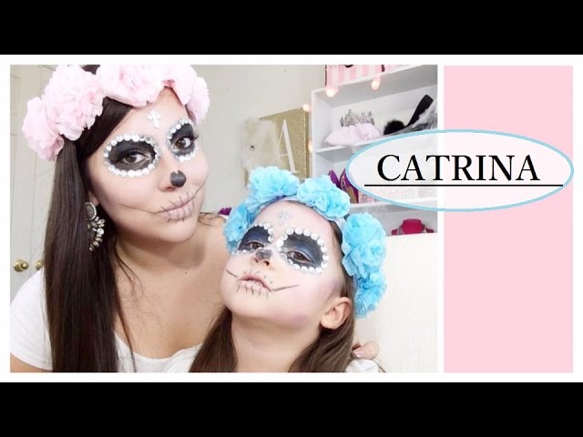 Maquillaje,de,catrina,con,brillos