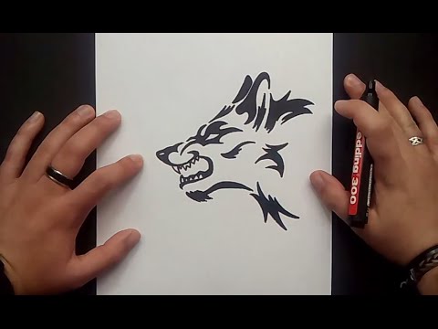 how to draw tribal