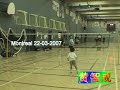Badminton - 3 years old super kid