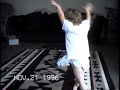Identical twin girls spontaneous dance to Barney and Friends Identical twin girls spontaneous dance to Barney and Friends