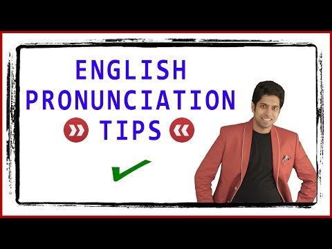 how to improve pronunciation