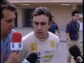 Entrevista Fernando Alonso Bahrein 2008