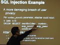 google tech talks
november, 12 2007

abstract

this talk discusses how it professionals can go about
learning what they need to know to prevent the most significant
emerging data security vulnerabilities, and the impact these
vulnerabilities are having on electronic commerce. in this talk,
i will review how attacks such as xsrf (cross-site-request-forgery)
and sql injection work, and how to properly defend against them.
then, i will present some industry-wide statistics on software
security vulnerabilities reported to various databases, and
emerging trends in the field of software security. finally, it will
discuss the current state of security education, and provide
pointers to certification programs, books, and
organizations where you can learn more.


speaker: neil daswani
neil has served in a variety of research , development, teaching,
and managerial roles at google, stanford university , docomo usa labs,
yodlee, and bellcore (now telcordia technologies). his areas of
expertise include security, wireless data technology, and peer-to-peer
systems. he has published extensively in these areas, frequently is invited
to give talks at industry and academic conferences, and has been granted
several u.s. patents. he received a ph.d. and a master's in computer
science from stanford university , and earned a bachelor's in computer
science with honors with distinction from columbia university.