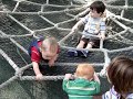 The kids in a web