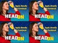 \"head on\" on nightly news