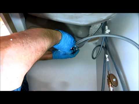 how to vent dishwasher through garbage disposal