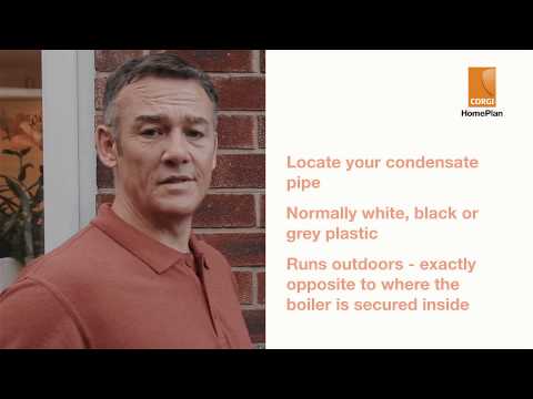 Dealing with frozen condensate pipes Dealing with frozen condensate pipes
