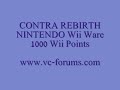 !block size 278! this is a review of the nintendo wii ware title contra rebirth, available to download on the nintendo wii ware service.