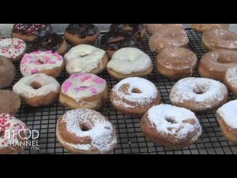 donut - The Food Channel® shows you a simple way to make delicious donuts out of refrigerator biscuits.