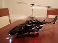 Airwolf blade cx2 with retracts,navigation lights in details